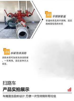 東風福瑞卡消防車 國六水罐搶險車，守護工廠碼頭安全的堅實防線